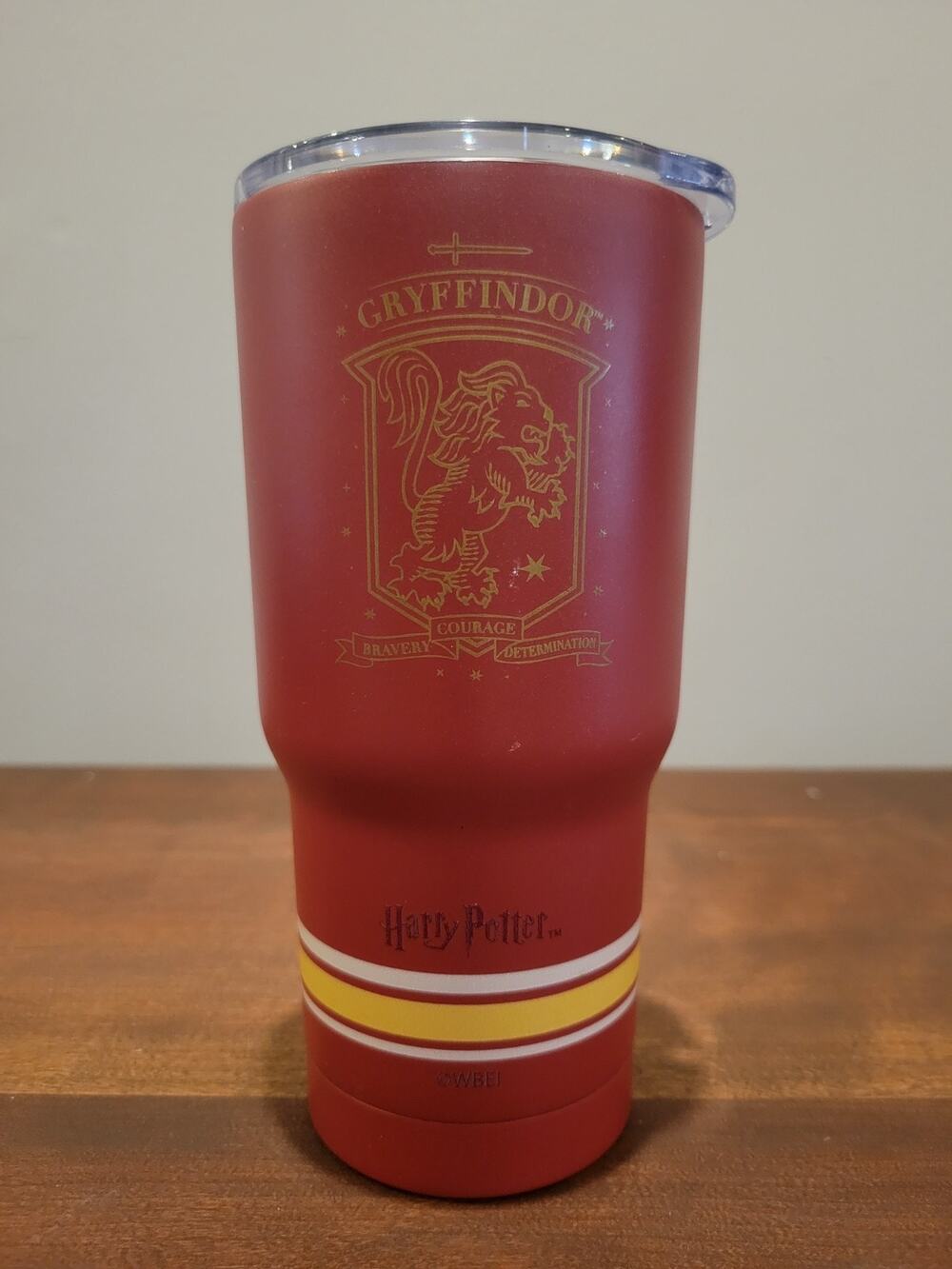 Miniso Harry Potter Gryffindor Stainless Steel Tumbler Cup Mug 580ml Red Gold